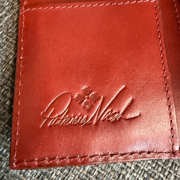 Patricia Nash Red Leather Wallet - Picture 2 of 4